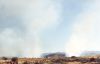 brushfire along I-17